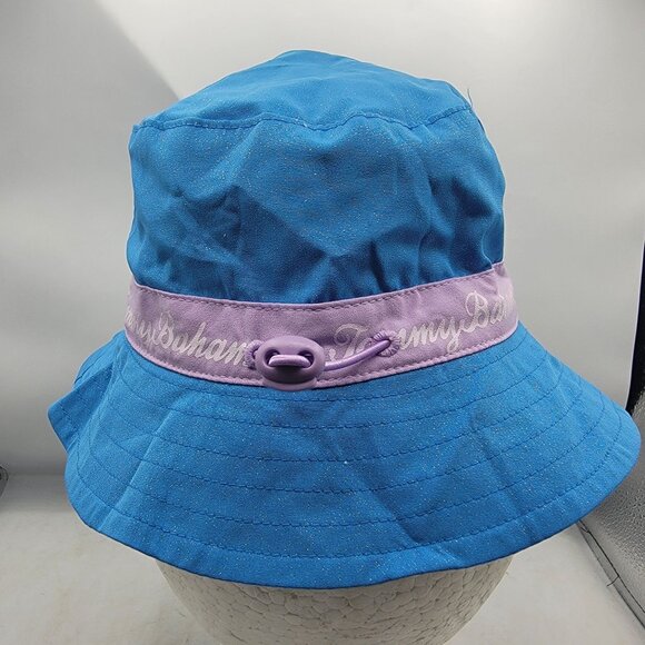Tommy Bahama Kids Reversible Bucket Hat Sea Tropical Casual Vacation Comfort - Picture 4 of 9